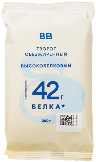 ВкусВилл Творог обезжиренный высокобелковый